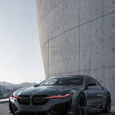 Рекламный ультрареалистичный снимок люксового автомобиля спереди
