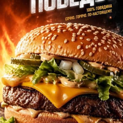 Кинематографическая реклама продукта с динамическими эффектами