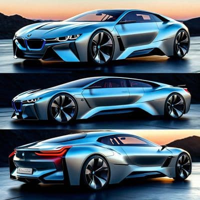 Футуристичный концепт BMW с подвижным кузовом