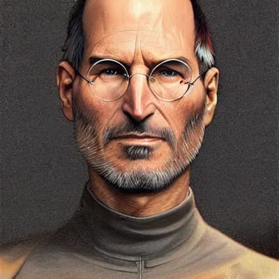 Steve Jobs Star Wars movie character, highly detai...
