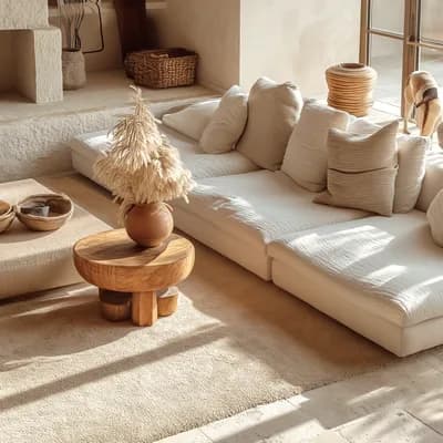 Realism Living room interior