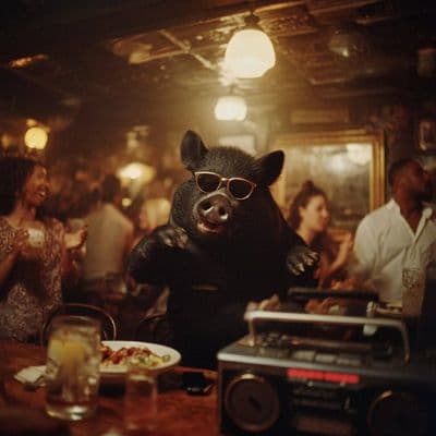 🐻 Животные в баре