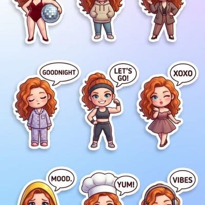 ☺️ Милые стикеры