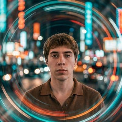 🌆 Размытый город