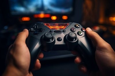 Предмет в руке от первого лица
