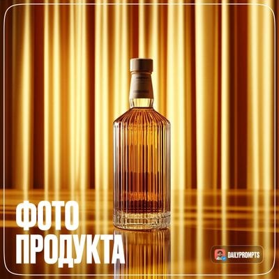 Симметричная предметная съёмка с акцентом на свет