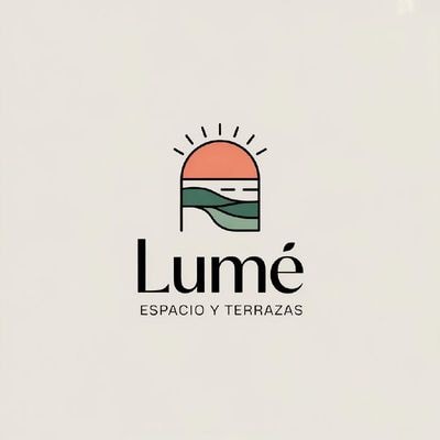 Минималистичный логотип Lumé