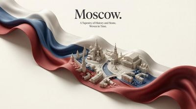 Достопримечательности внутри ленты флага