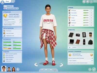 Персонаж The Sims 4 по фотографии