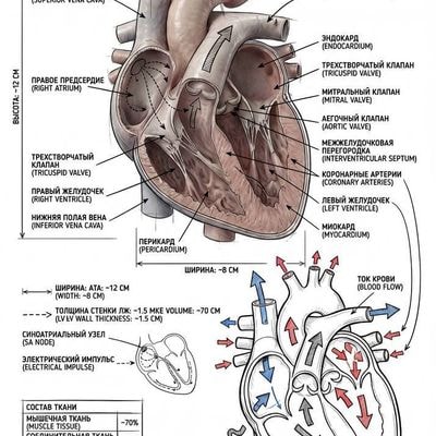 Create a high-quality infographic image of  Круассан combining a realistic photo