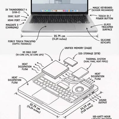 Create a high-quality infographic image of  Круассан combining a realistic photo