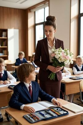 1 сентября в премиальной частной школе с учителем и учеником