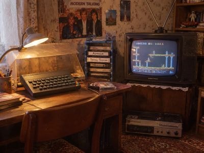 Комната советского школьника конца 80-х