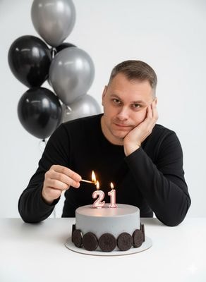Мужская фотосессия на 21 год