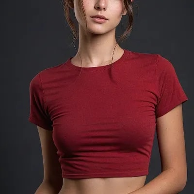 Промпт девушки с волосами каштанового цвета