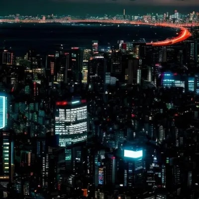 Промпт фото города в реалистичном стиле