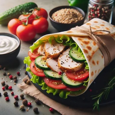 Промпт фуд-фотографии в различных вариациях