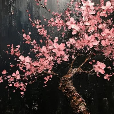 Промпт картины маслом