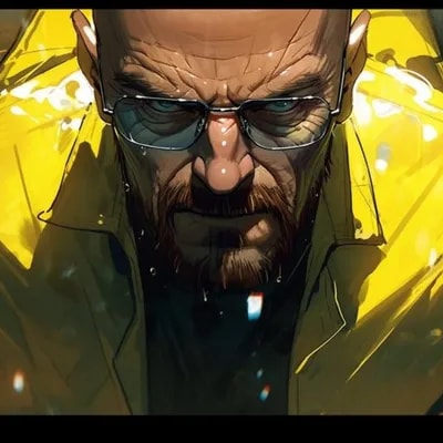 Промпт комикс в стиле Во все тяжкие