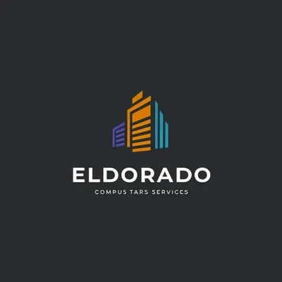 Промпт логотип для компании Eldorado - компьютеры и обслуживание