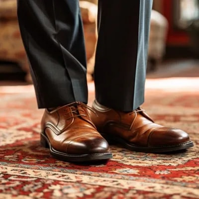 Промпт ноги на уровне земли