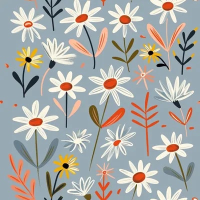 Промпт паттерна из ромашек