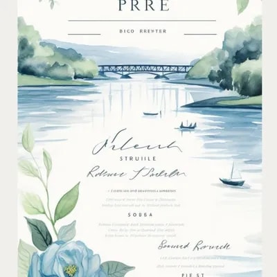 Промпт свадебных открыток №4