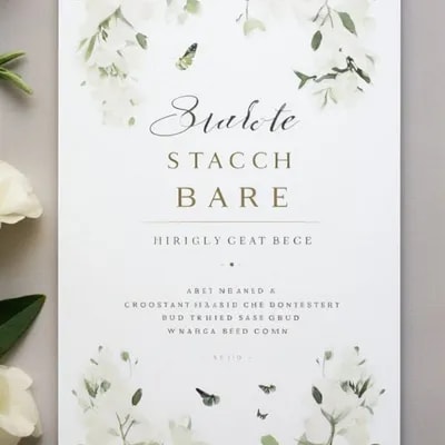 Промпт свадебных открыток