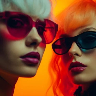 Промпт в стиле поп арт от Энди Уорхола, фото