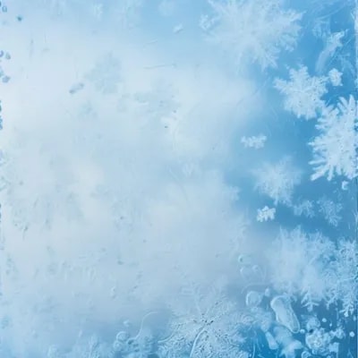 Промпт зимних узоров на стекле, фон