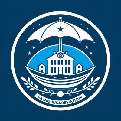 Символы защиты и поддержки для логотипа