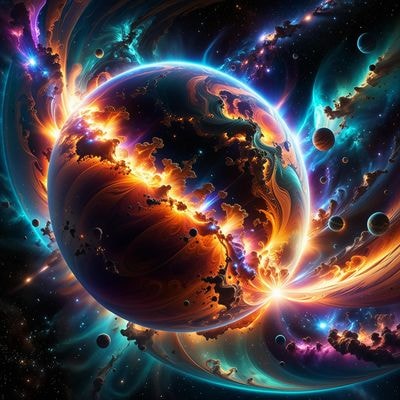 Рождение планеты из космической пыли