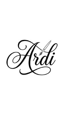 Каллиграфический логотип Ardi