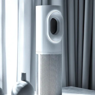 Product close-up, Dyson, studio setting, using a 9...