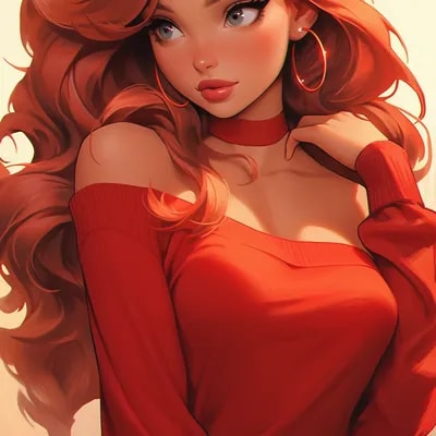 Jessica Rabbit beautiful charismatic girl,athletic...