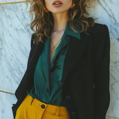 Realism fashion model