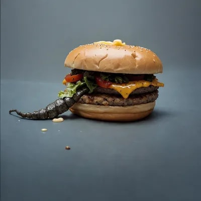 (worm,insect,huge larva, grub, maggot,hairy caterp...