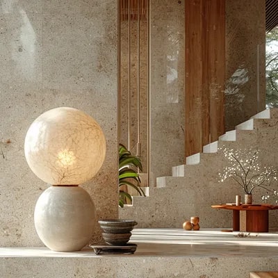 minimalistic of white ceramic base, 80mm f/1.7, sh...