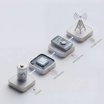 Create an ultra-clean, visually captivating educational 3D visualizati