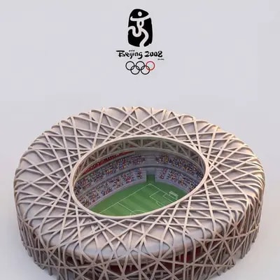 clear 45° top-down isometric miniature 3D cartoon scene of STADIUM [ В