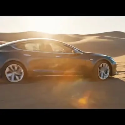 Пример подробного промпта для рекламного ролика Tesla