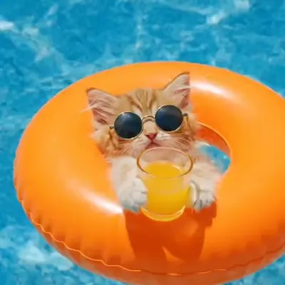 Промпт для veo3, видео с котом уже пол успеха