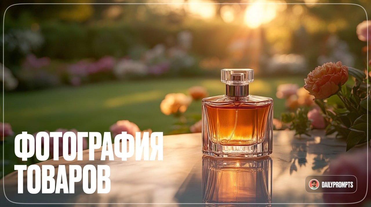 Предметная съёмка в естественном окружении