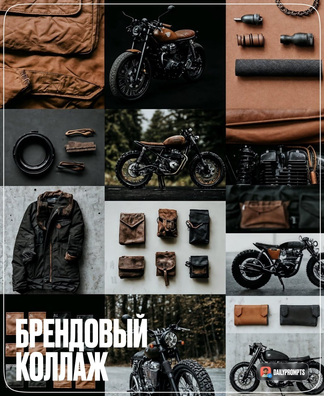 Мудборд для фирменного стиля бренда