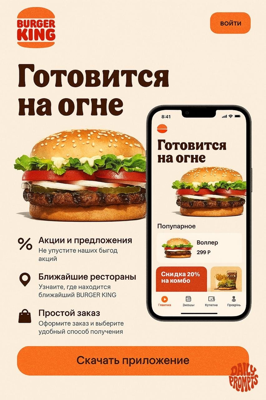 Промо-макет сайта и мобильного приложения