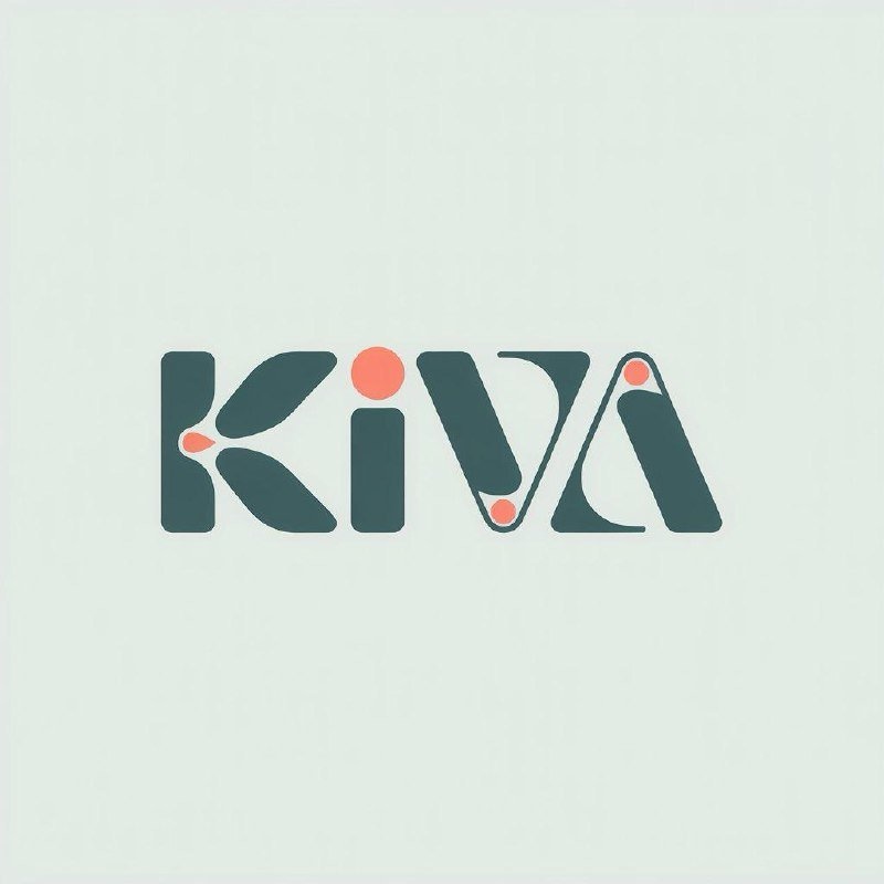 Минималистичный логотип KIVA