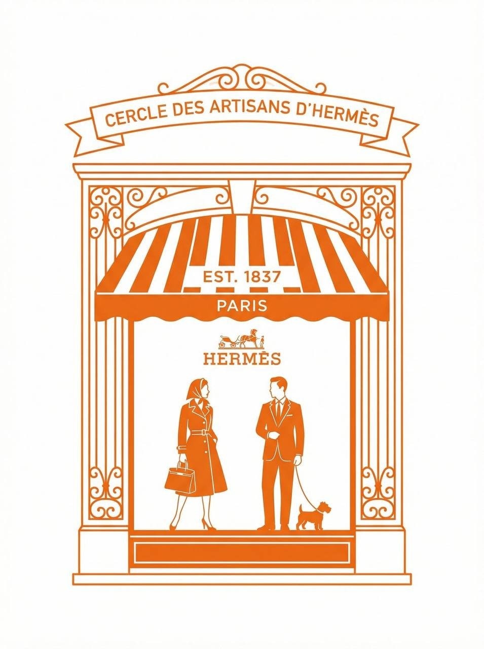 2D иллюстрация для бренда