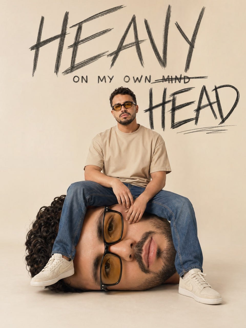 Сюрреалистичный постер HEAVY HEAD