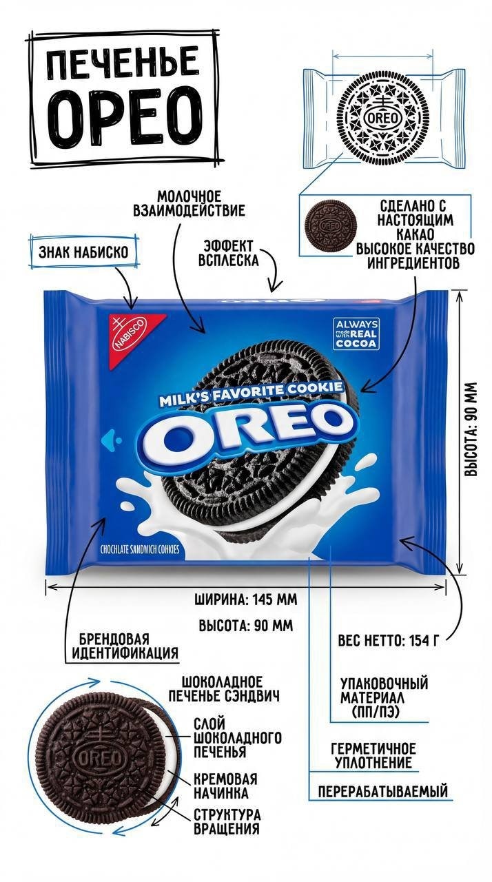 Create a branded technical infographic of a [SNACK], fully matching the visual d