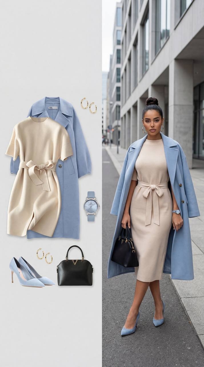 clothes → image in the real environment